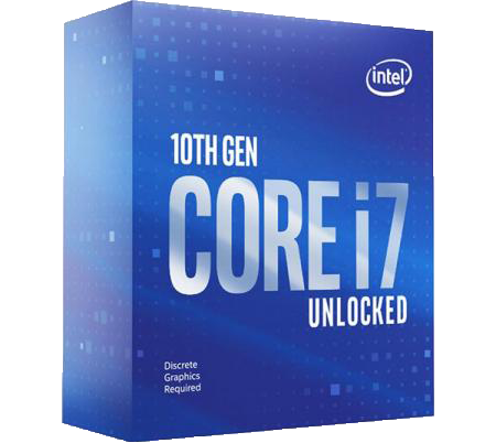 Procesador Intel Core i7 10700KF 5.1GHz Turbo 1200 Comet Lake